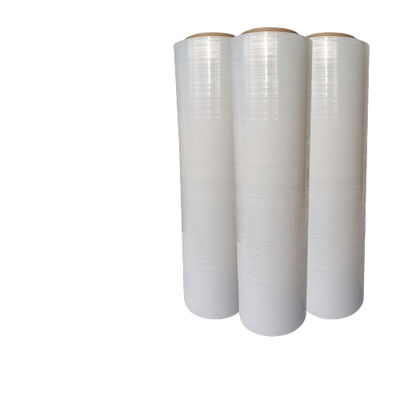 50 mm miękka folia rozciągająca LDPE Roll Przejrzysty arkusz LDPE do owijania maszynowego