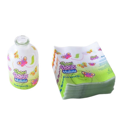 Etikety z plastikowymi rękawami PETG do recyklingu