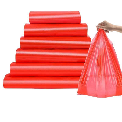 Średnie, wielokrotnie używane plastikowe kamizelki, torebki do przenoszenia, HDPE, LDPE, kolorowe torebki na koszulki