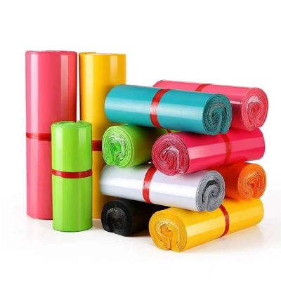 Kolorowe LDPE Personalized Poly Mailers Wysyłka worek koperta w rolce