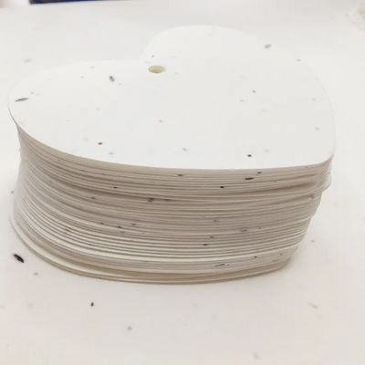 200gm Pusty papier z nasionami wbudowanymi 0,3 mm - 0,5 mm Grubość 100 kartek