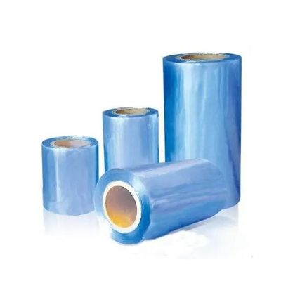 Przejrzysta niebieska folia z opakowaniem z PVC Wstrzymałość na rozciąganie ≥45Mpa 350mm-810mm